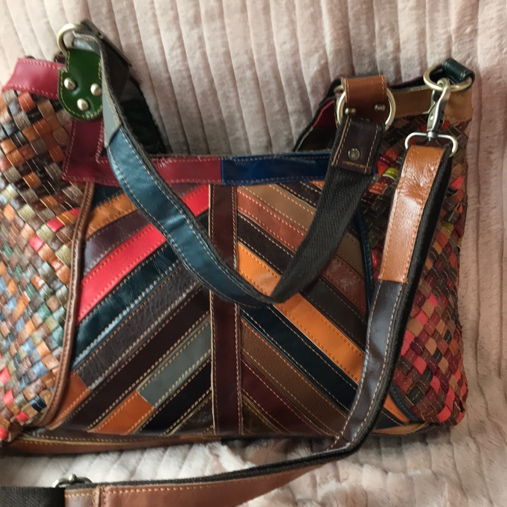 Ameri Leather shoulder bag/satchel